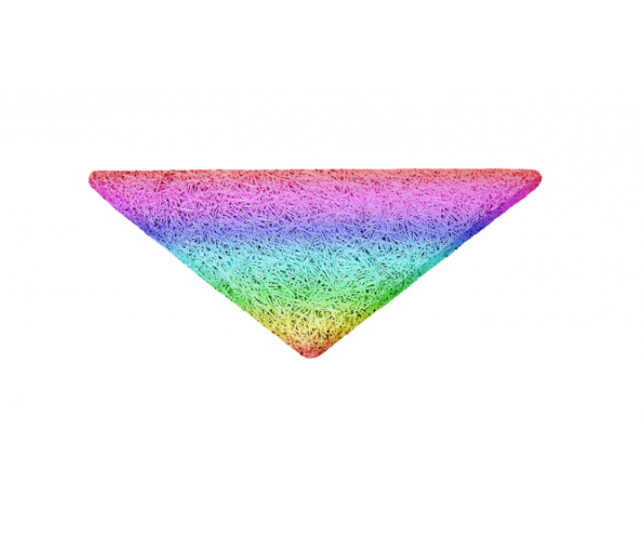 Акустическая Панель Техносонус Soundec Color f1/14 треугольник 580х580х820х14 мм.