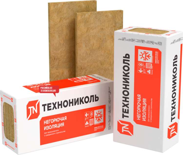 Утеплитель Технониколь Техноруф 45 1200х600х80 мм 6шт. уп