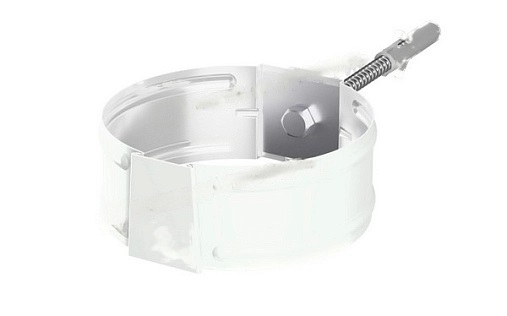 Держатель трубы D150 МЕТАЛЛ ПРОФИЛЬ (ПЭ-01-9003-1.0) (саморез)