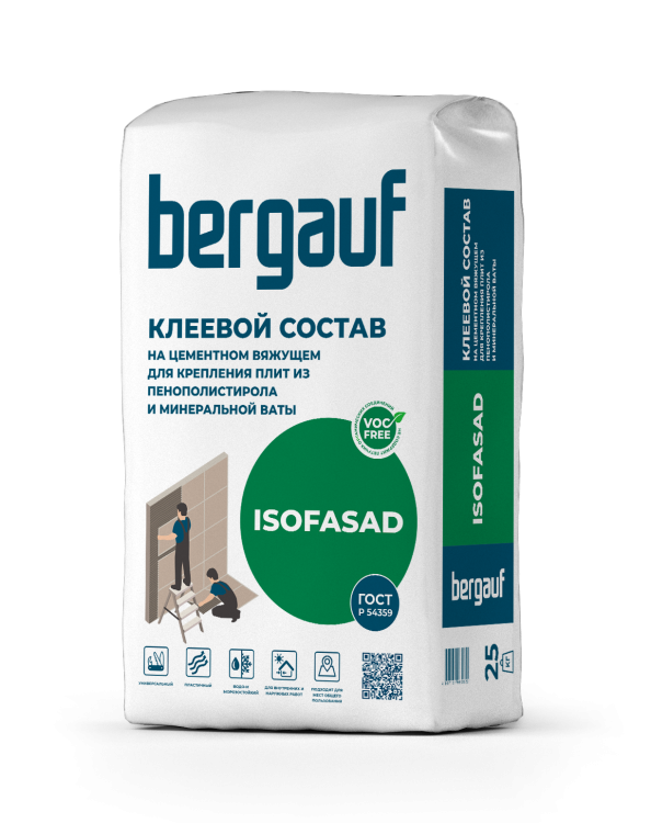 Isofasad, 25 кг влево