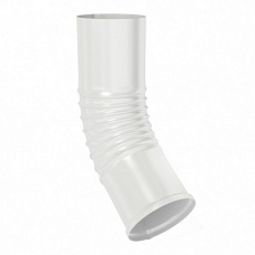 Колено сливное D150 (ПЭ-01-9003 Белый-0.5)