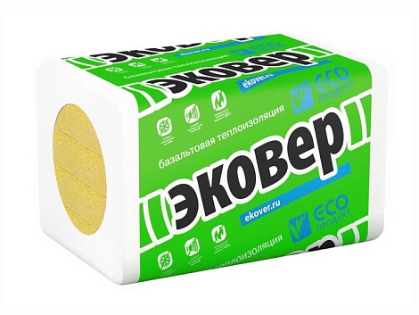 Утеплитель Эковер Фасад Декор Оптимал 135 1000х600х150 мм, 2 шт/уп, 1,2 м²