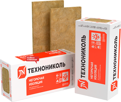 Утеплитель Технониколь ТехноРуф Н Оптима 1200х600х50 мм, 6 шт/уп, 4,32 м²