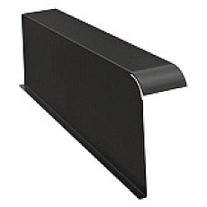 BRAAS Боковая облегченная черепица Франкфуртская правая 385*65*155мм/25 шт под. (черный)