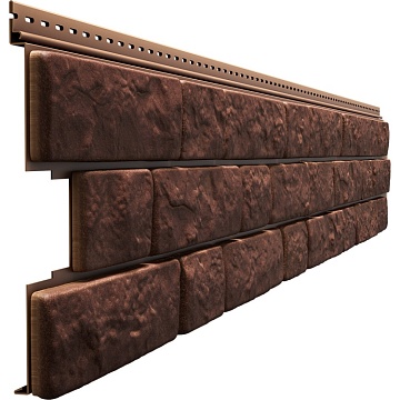 Сайдинг Docke Lux Bergart, кедровый орех